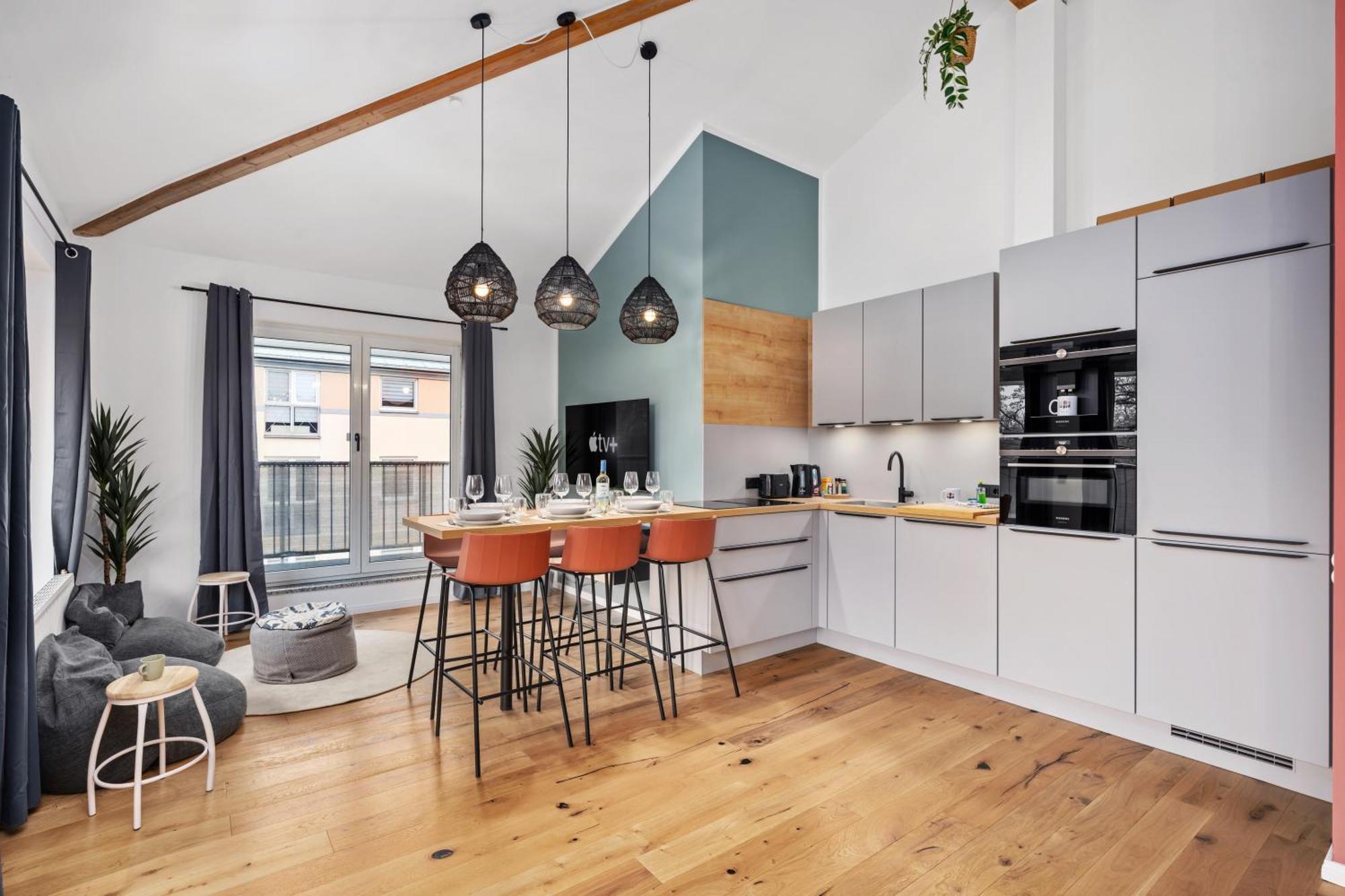 Edler Wohnraum Schwanenteich-Penthouse Mit Garage, Grill, Kaffeevollautomat, Klima, Lift & Terrasse Zwickau Exterior foto